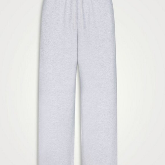 Skims Cotton Fleece Classic Straight Leg Pants - Picture 2 of 4